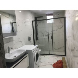 SİYAH DUŞA KABİN VE BANYO DOLABI ÇALIŞMAMIZ